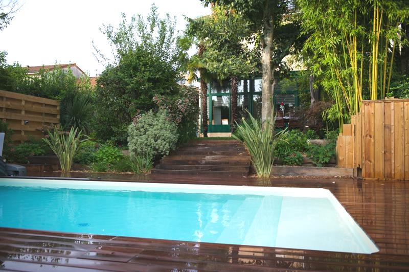 Terrasse bois andernos nord bassin d lys paysage cap ferret ...